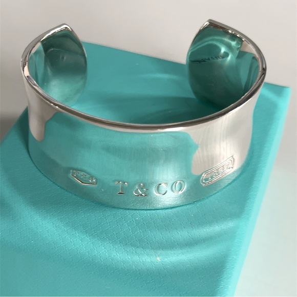 Tiffany Sterling Silver Wide Cuff